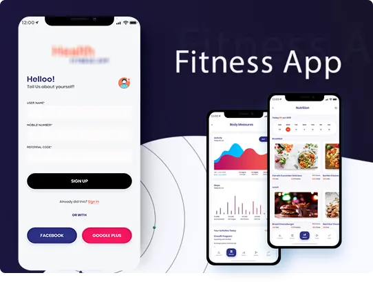 health fitness app development