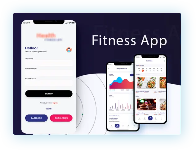 fitness web and app development